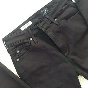Jet black jeans